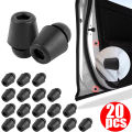 10Pcs Car Door Bumper Guards Rubber Absorber Universal Car Door Slam Stopper Sticker Buffer Blocks Car Anti Shock Dampers Mushen. 