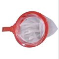 Milk Strainers (Jaali), Red and White Jaali, Milk Channi (Pack of 6 Jaali). 