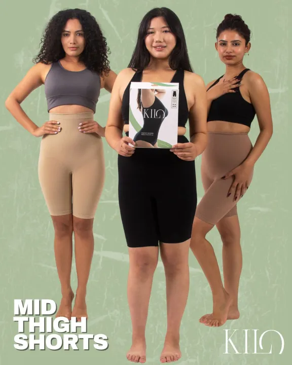 KILO%20Shapewear%20Mid-Thigh%20Shorts%20%E2%80%93%20Black%20-%20Image%203