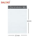 SALCKO 50pcs, 12"x16" Inch Courier Shipping Packaging Poly Parcel Bags With POD - 51 Micron Material, Biodegradable. 
