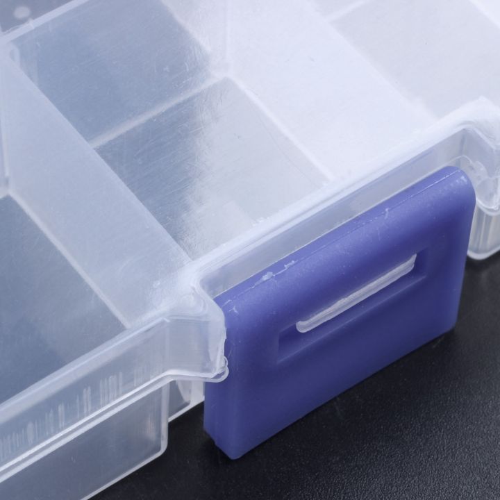 fasdaga%204Pcs%2010-Slot%20Portable%20Plastic%20Resistors%20Electronic%20Component%20Case%20Box%20-%20Image%207