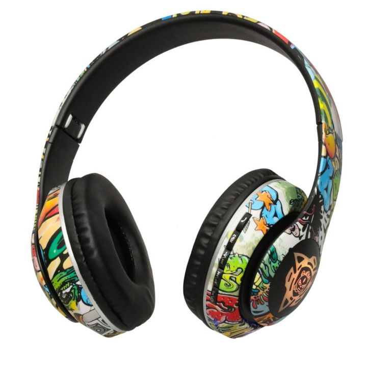 P35%20Graffiti%20Wireless%20Bluetooth%20Headphone%20-%20Image%202