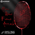 ALP-SPORT V5 Pro Badminton Racket - 5U 77g Full Carbon Fiber with MXH Cushioning and Wave Frame, 30lb Max Tension, for High Altitude Competitions in Nepal. 