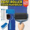 Paint Roller Clever Paint Brush Handle No Prep,No Mess House Deco Wall. 