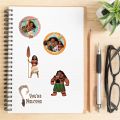 Artsy Home 25/50 Pcs Disney Moana Cartoon Stickers for Laptops Cellphone Guitar. 