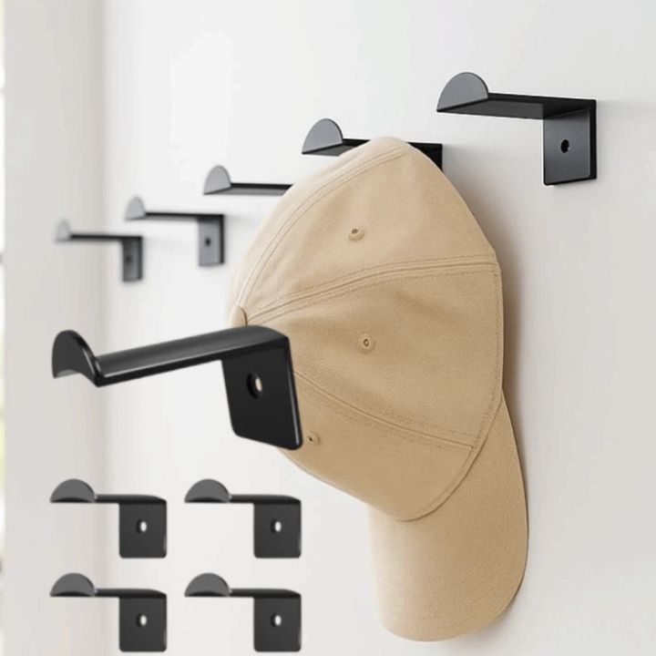Practical%20Wall%20Mounted%20Hat%20Storage%20Rack%20Simple%20Modern%20Hat%20Hook%20Plastic%20Decorative%20Hook%20Closet%20Door%20-%20Image%202