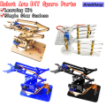 Anedshaop SG90 MG90S 4 DOF Unassembly Acrylic Mechanical Arm Robot Manipulator Special Claw for Arduino UNO Maker Learning DIY Kit RC Robotic Arm. 