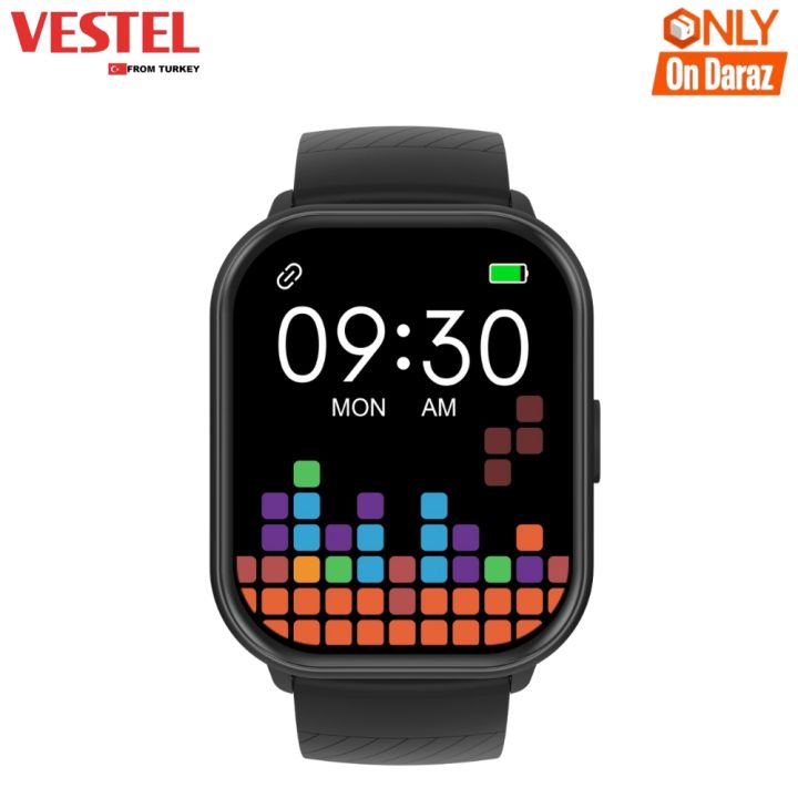 Vestel%20Zazz%20%20ZL99J%20Smartwatch:%202.01"%20IPS%20Display%20%7C%20IP68%20Waterproof%20%7C%20Black%20Color%20%7C%20BT%20calling%20%7C%20100+%20Sports%20mode%20%7C%207-8%20days%20battery%20backup%20%7C%20Universal%20Compatibility%20-%20Image%203