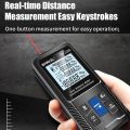 Portable Measure Tools Laser Distance Meter 40m 50m 70m 100m 120m Professional Infrared Rangefinder High Precision Digital Ruler. 