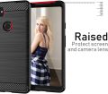 Carbon Fiber Case for Google Pixel 2 XL -  Thin Soft Flexible TPU Silicone Skin Rubber r Anti-Scratch Shockproof Protective Cover. 