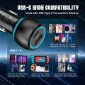 Ultima Rapid 75W PD+QC Car Charger Adapter With Dual Port | USB A (30W QC) + USB C (45W PD) | Supports All Model Tablet and Mobiles | Premium Built | 1 Year Brand Warranty. 