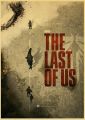 Brush Art Mural Room Bar Coffee Vintage Canvas Print 022 Popular Classic Game 2 The Last of Us Part 2 Brush Poster Retro Hall Decoration Gift Print. 