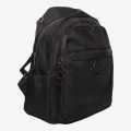 Plain Black Color Backpacks For Women. 
