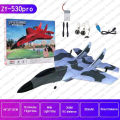 ZY-530 RC Plane 2.4G Glider With Light Fixed Wing Hand Throwing EPP Foam MIG 530Pro RC Airplane Kids Toys Aircraft RTF Gifts | Kids Toys. 