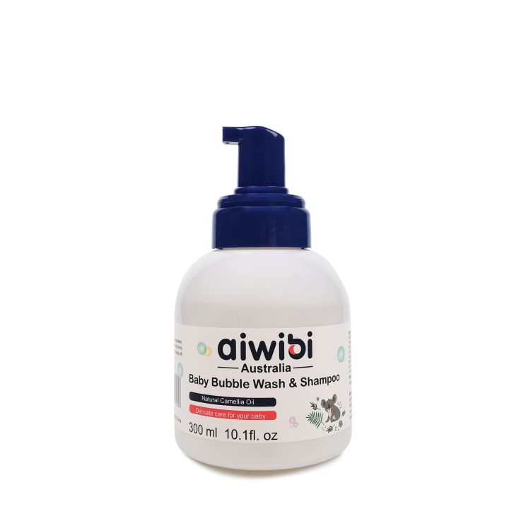 Aiwibi%20Baby%20Bubble%20wash%20and%20Shampoo%20300Ml%20-%20Image%202