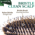 Wenefang Boar Bristle Hair Brush Women Wood Bamboo HairBrush Professional 2025 Curly Airbag Scalp Brush Comb for Hair Beauty Care Salon Tools. 