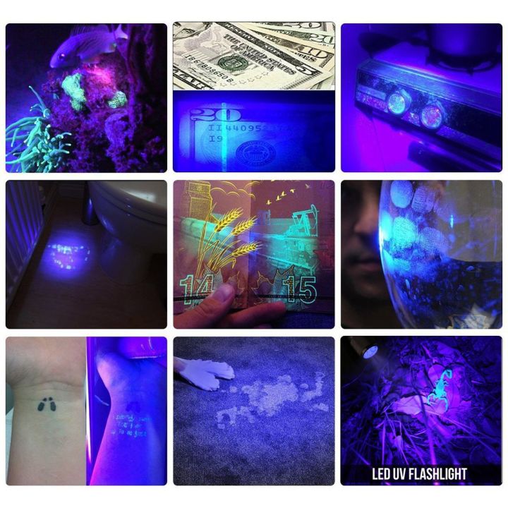 Waterproof%20Detection%20Light%20Invisible%20Ink%20Marker%20UV%20Torch%209%20LED%20Flashlight%20Purple%20Light%20Ultra%20Violet%20-%20Image%204