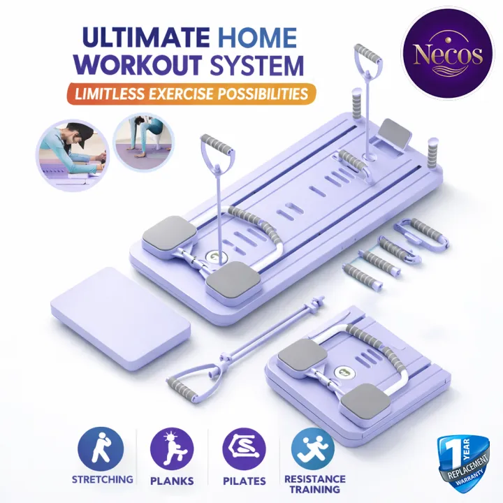 Necos%20Foldable%20Pilates%20Reformer%20Board%20with%20Ab%20Roller,%20Ab%20Exercise%20Machine,%20Multi-Functional%20Pilates%20Board%20for%20Home%20Workouts,%20Full%20Body%20Pilates%20Core%20Trainer,%20Abdominal%20Board%20For%20Men%20and%20Women%20Unisex%20-%20Image%202