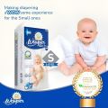 Wowper Baby Diapers | S | Wetness Indicator |Anti Rash |up to 12 hrs Absorption |4-8 Kg | Super Soft Diaper. 