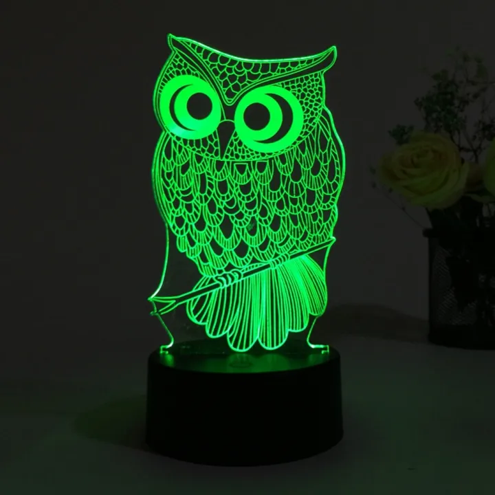 NEW%20%E3%80%90Innovative%20design%E3%80%91Owl%20Shape%203D%20Lamp%20LED%20Night%20Light%207%20Colors%20Changing%20Desk%20Table%20Lamp%20Halloween%20Present%20Gift%20Decor%20-%20Image%204