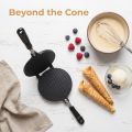 Portable Non Stick Egg Roll Press Stick Proof Aluminum Taco Press Grid Pattern Double Sided Tortilla Press Waffles Tortillas Egg Rolls. 