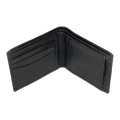 Ever Nepal Black Color Genuine Leather Coin Pocket Wallet For Men. 