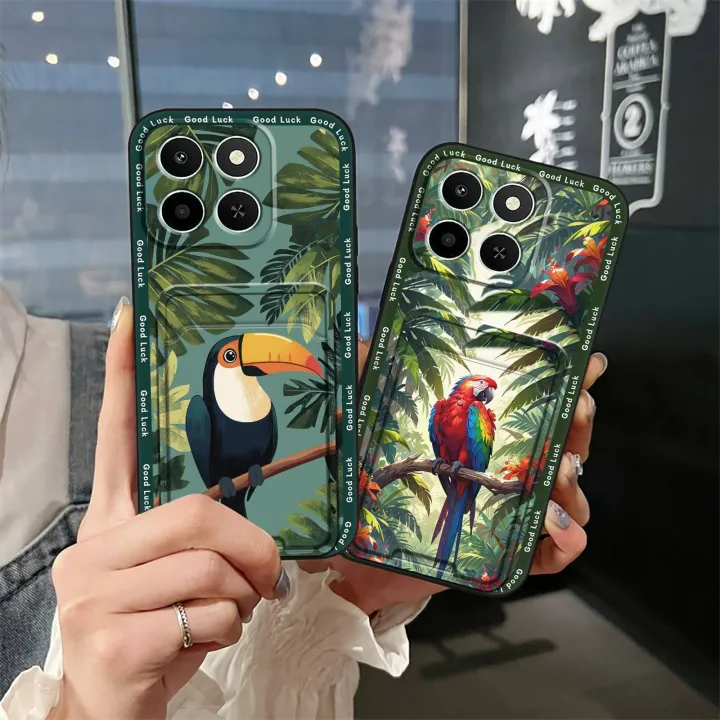 Silicone%20Back%20Cover%20Phone%20Case%20For%20Honor%20X6c%20Cute%20protective%20Card%20slot%20Full%20wrap%20Fashion%20Design%20Anti-dust%20Card%20bag%20TPU%20-%20Image%204