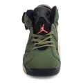 Unisex Army Green Color J6 Sneakers. 