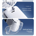 Semiconductor Refrigeration Handheld Fan Portable Small Fan Handheld Small Fan WHITE. 