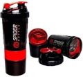 Spider Protein Shaker 3 In 1 Sports Water Bottle With Inserted Mixing Ball - 500ml. 