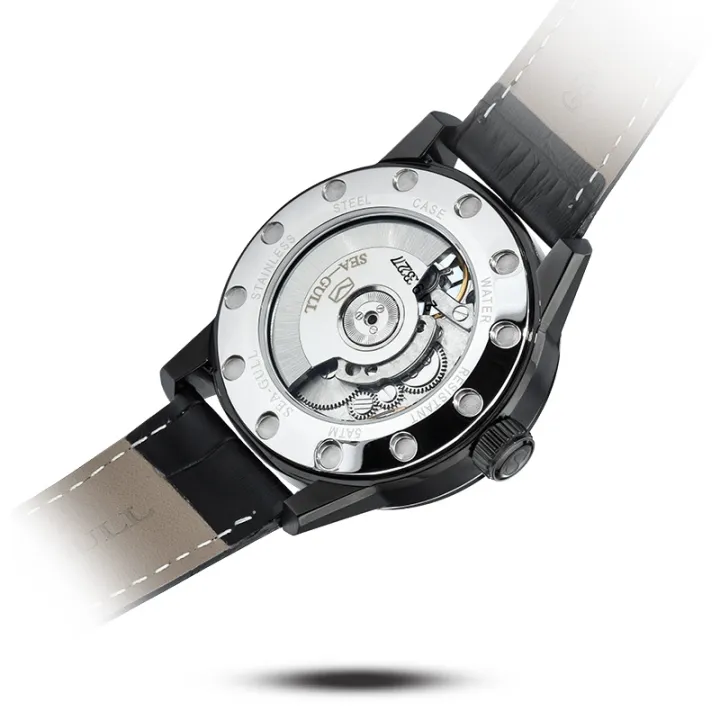 2024%20Seagull%20Men's%20Watch%20Automatic%20Mechanical%20Watch%20Business%20Casual%20Hollow%20Flywheel%20Multi-Function%20Dial%20Wristwatch%20Reloj%20219.327%20-%20Image%203