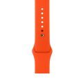 For Apple Watch Series Band 42Mm /44Mm Silicone Wrist Band- Orange. 