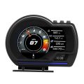 Car Head up Display OBD?+GPS Smart Gauge High Definition Speedometer. 
