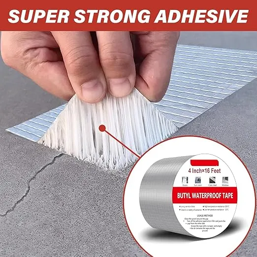 Super%20Strong%20Adhesive%20Waterproof%20tape%20Permanent%20Repair%20Aluminum%20Butyl%20Roof%20Water%20Leakage%20Solution%20Rubber%20Foil%20Suitable%20for%20Leak%20,%20surface%20Crack%20,%20Window%20Sill%20Gap%20,%20Sealing%20,%20Tank%20-%20Image%202