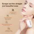 New Nose Face Lifting Massager High Frequency Ultrasonic Pulse Infrared Vibration Nose Bridge Shape Jade Warm Scrape Beauty V Face. 