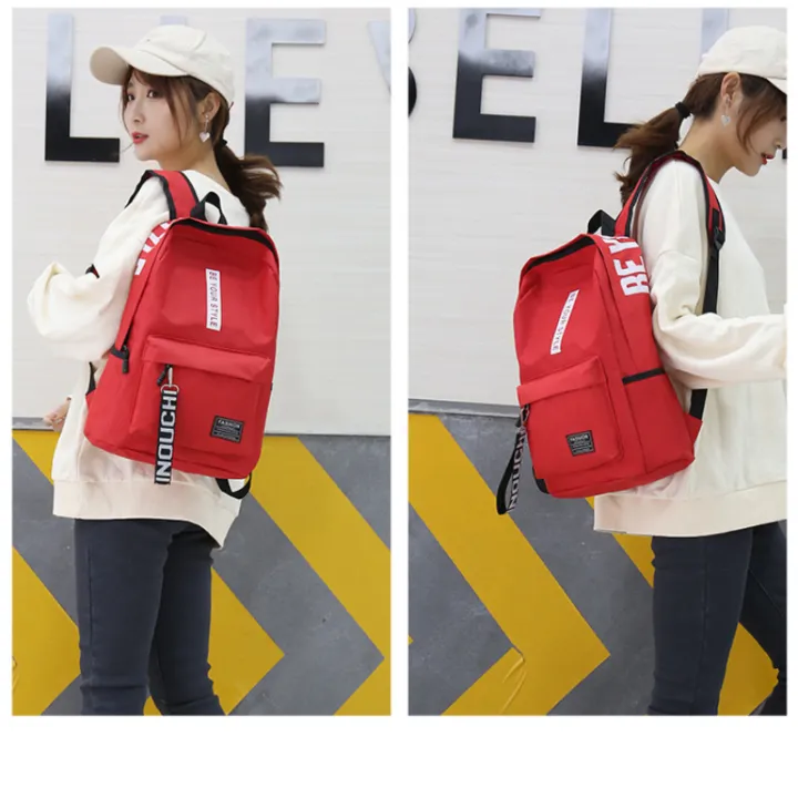 2024%20Back%20To%20School%20Season%20Large%20Capacity%20Student%20Backpack%20Casual%20Solid%20Color%20Oxford%20Backpack%20Multi%20Functional%20Simple%20Bag%20-%20Image%205