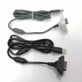 2025 XBOX360 Wireless Controller Charging Cable 1.8M Double Magnetic Ring XBOX360 2-in-1 Controller Cable. 