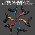 Bicycle Brake Handle, Colored Aluminum Alloy Mountain Brake Handle, Fr5 Universal For Children'S Brake Handle CF8. 