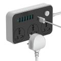 Auto Heavy Duty Multiplug  With USB Port Power Socket Auto Max 3.4 USB. 