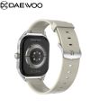 Daewoo Delta DT99 Smartwatch: 2.04" AMOLED HD Screen, BT Call, 200+ Watch Faces, Heart Rate, BT Music, NFC, Always On Display, Voice Assistant,  IP67 Waterproof, 260 mah Battery, Compass, Lady Assistant. 