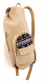 Handmade Himalayan Hemp & Cotton Backpack – Eco-Friendly Boho Daypack / Rucksack with 7 Pockets | Made in Nepal. 