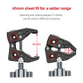 3/8 Inch Clamp Monitor Alloy C 1/4 Inch Camera Inch Clamp Led Aluminum Clamp with Monitor Super Screw. 