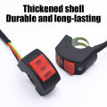 Motorcycle Modification Switch Handlebar Switch Led Headlight Modification Double Flash On Off Button Junna. 
