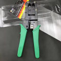 Green RJ45/RJ 11 Clamper (OB-318). 