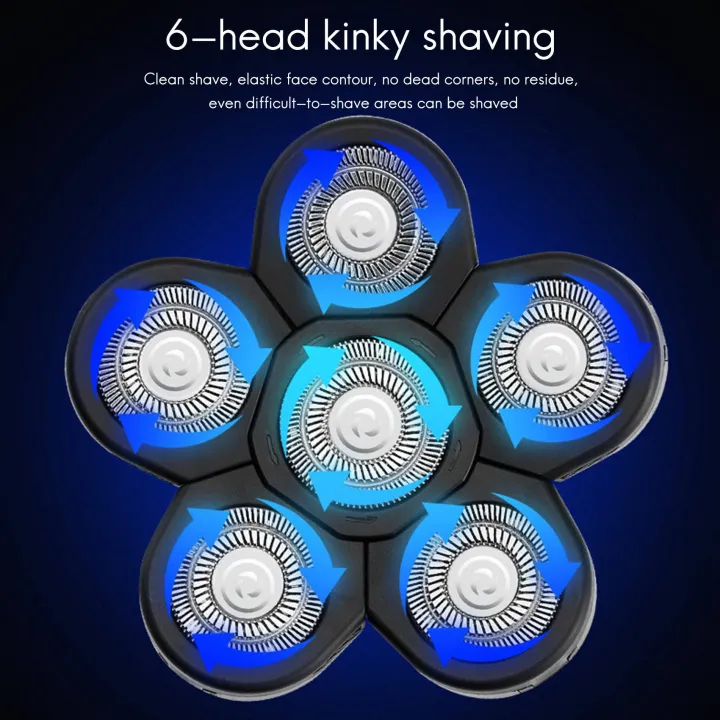 fasdaga%202x%20Men's%20Electric%20Shaver%20Heads%20Electric%20Blade%20Replacement%206%20Blades%20Shaver%20Replacement%20Bald%20As%20Shown%20-%20Image%205