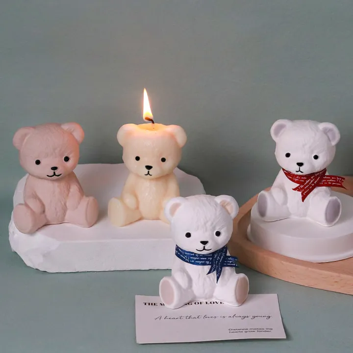 Smiling%20design%20Silicone%20mold%20High-quality%20Aromatherapy%20Home%20decor%20Teddy%20bear%20candle%203D%20%20shape%20Gift%20item%20Soap%20making%20mold%20for%20DIY%20crafts%20Home%20-%20Image%204