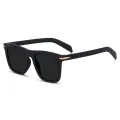 Sunglasses for Men & Women (UNISEX) - Simple Square Minimalist Style. 