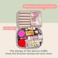 Travel Makeup Bag Cosmetic Bag Makeup Bag Toiletry Bag for Women and Girls,Dark Grey. 