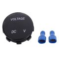 Universal Digital Monitor Voltmeter Waterproof Voltage Meter LED Blue & 5V-25V DC Voltmeter LED Digital Display Panel. 
