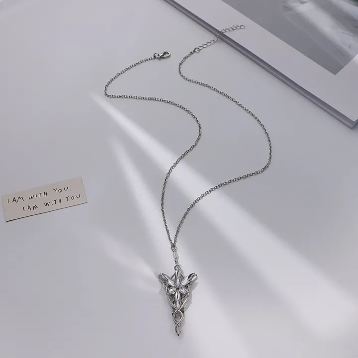 %5B%20New%20%5D%20The%20Lord%20of%20the%20Rings%20Magic%20Ring%20Fairy%20Princess%20Ornament%20Twilight%20Star%20Necklace%20Dawn%20Star%20Men's%20and%20Women's%20Necklaces%20-%20Image%203